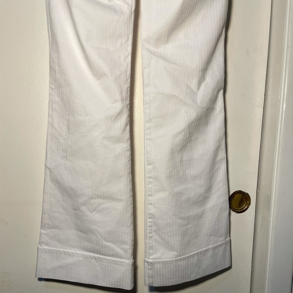 Y2K Low Rise Pinstripe Flare Trousers - Picture 5 of 7